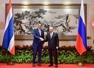 Russian President Vladimir Putin Invited to Thailand