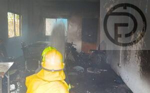 Fire Damages Funeral Service Office at Phuket Temple