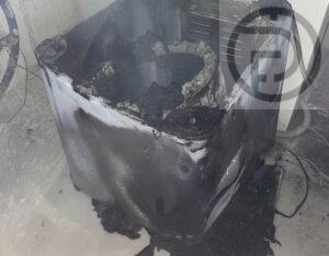 Fire Destroys Washing Machine at Home in Rawai