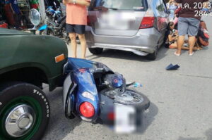 One Person Injured After Multiple Vehicle Collision in Patong