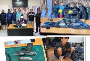 Phuket Police Seize Guns and 9,000 Meth Pills in One Week