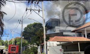 Fire Damages Home in Rawai