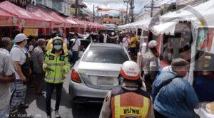 One Person Dead, Seven People Injured After Sedan Plunges Into Vegetarian Festival Area in Phuket Town