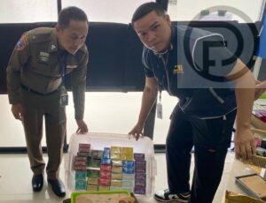 Illegal Cigarette Shop Raided in Phuket