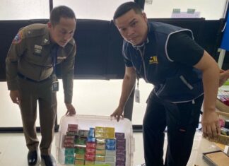 Illegal Cigarette Shop Raided in Phuket
