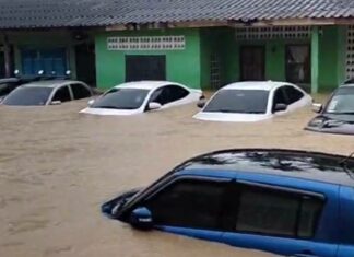 Five Provinces in Southern Thailand Suffering from Flooding