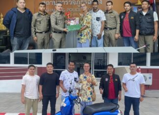 UPDATE: Taiwanese Tourist and Motorbike Rental Operator Thanks Police After Arresting Motorbike Thieves in Chalong