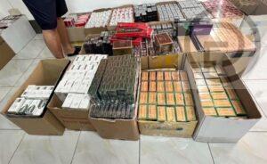 Three People Arrested with Illegal Cigarettes Seized Worth Five Million Baht in Wichit
