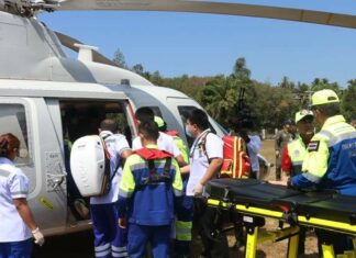 ‘Sky Doctor’ Drill Held in Phang Nga