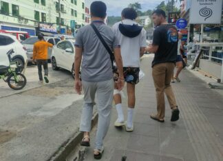 Un Allemand arrêté après avoir volé 86,000 XNUMX bahts dans un hôtel de Patong