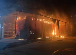 Fire Destroys Multiple Shops in Patong – Video