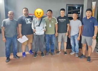 Uomo cinese arrestato per presunta accattonaggio a Phuket