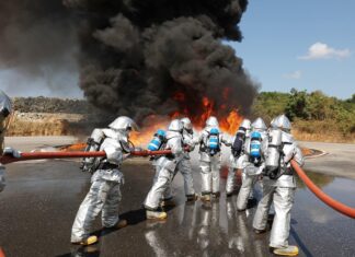 Phuket Airport Holds Major Fire Drill
