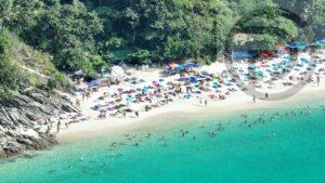 Beach Beds and Umbrellas Seen Back on Freedom Beach in Phuket Causes Controversy