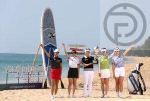 Top Golfers Gather for Glamorous Photo Shoot Ahead of Blue Canyon Ladies Championship Debut