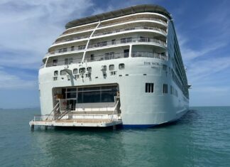 Cruise Liner Arrives at Koh Samui
