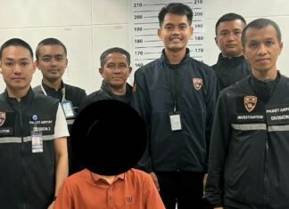 Afghan Man Arrested at Phuket Airport with Fake Kazakhstani Passport