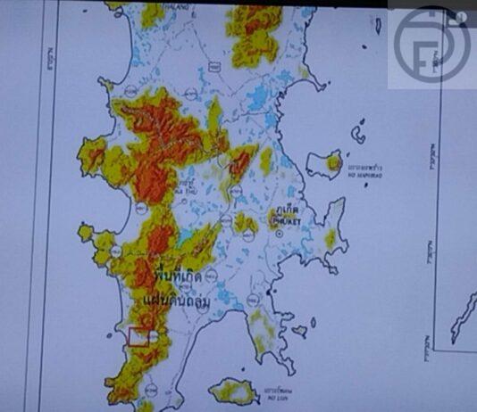 Les indicateurs du sol ne fonctionnent pas pendant le glissement de terrain à Phuket, selon un responsable