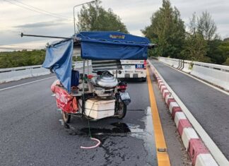 Tragic Accident in Thalang: Fried Chicken Street Food Vendor Dies After Collision with Trailer Truck
