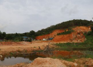 Illegal Excavation Discovered on Mountain in Sakoo, Thalang