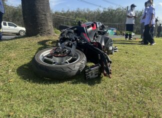 Un grosso ciclista muore dopo un incidente a Thalang, Phuket