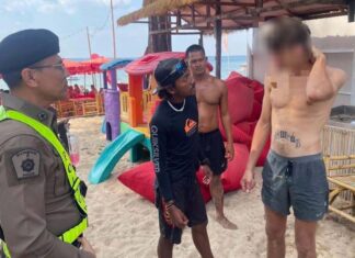 Russian Man Allegedly Steals Jet-Ski from Bang Tao Beach