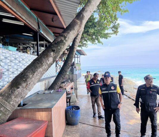 Violator Arrested at Surin Beach in Cherng Talay for Alleged Land Encroachment