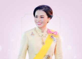Herzlichen Glückwunsch an Ihre Königliche Majestät Königin Suthida von Thailand von TPN Media