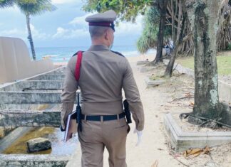 Venäläinen mies hukkui vaimonsa ja poikansa edessä Karonin rannalla Phuketissa