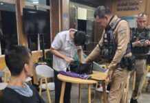 Un homme souffrant de troubles mentaux appréhendé pour avoir prétendument volé la mallette d'un médecin à l'hôpital de Phuket