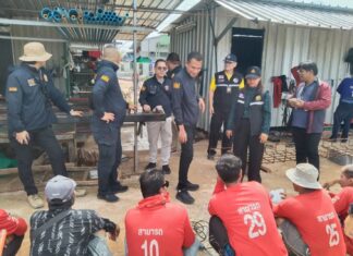 Phuketin viranomaiset käynnistävät koordinoidun operaation siirtotyövoiman sääntelemiseksi