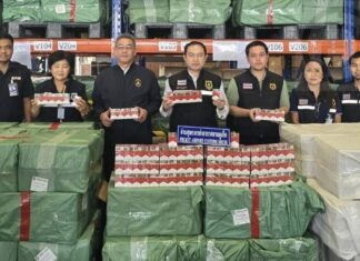 Ponad 9 milionów przemycanych papierosów skonfiskowanych na lotnisku w Phuket