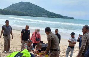 Foreign Tourist Drowns at Naiyang Beach