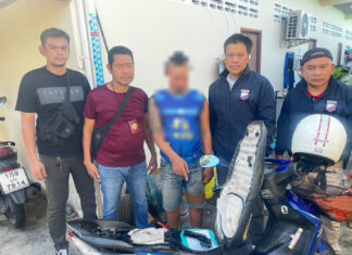 AGGIORNAMENTO: Uomo arrestato a Phuket per aver brandito una pistola giocattolo durante un incidente stradale