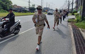 Phuket Territorial Volunteers Embark on Solemn Journey to Pay Final Respects to Beloved Queen Mother in Bangkok