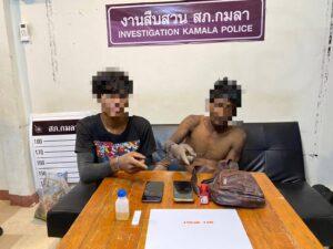 Kamala Police Arrest Two People for Theft and Drug Possession