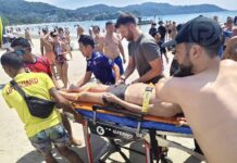Un touriste suédois secouru de la noyade à la plage de Kata