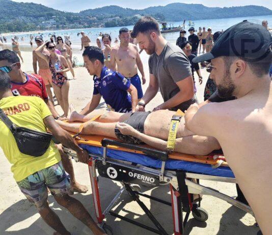 Szwedzki turysta uratowany z tonącego ciała na plaży Kata