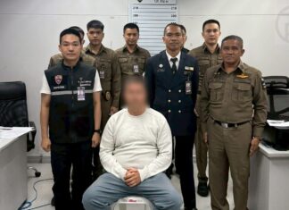 Oostenrijker gearresteerd op luchthaven Phuket wegens vervalsing van visumstempels en overschrijding van verblijfsvergunning
