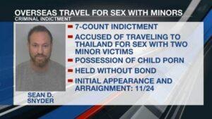 North Dakota Man Faces Federal Charges Over Alleged Sexual Abuse of Children in Phuket