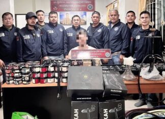 Ρώσος συνελήφθη στο Πουκέτ για κατοχή προϊόντων Baraku