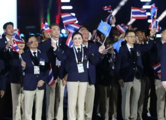 Tailandia acoge la espectacular inauguración de los 33º Juegos del Sudeste Asiático en Bangkok