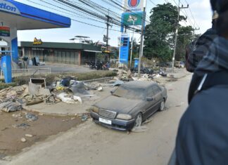 Honderdveertig doden bij overstromingen in Hat Yai, zeggen Thaise overheidsfunctionarissen