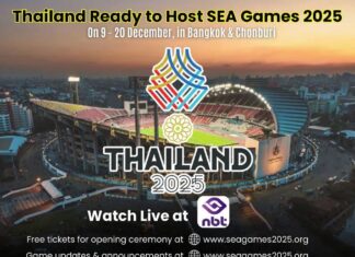 Thailand ist bereit, die Südostasienspiele 2025 vom 9. bis 20. Dezember auszurichten.