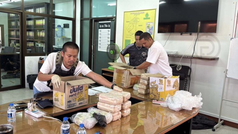 Young Thai-Australian Man Arrested in Phuket with 120,000 Meth Pills and 6 Kg of Crystal Meth