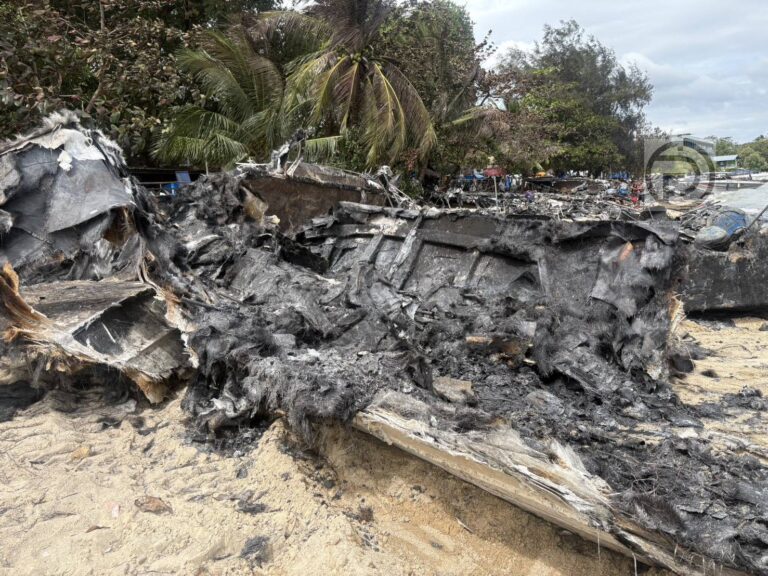 UPDATE: Brand bij Chalong Pier veroorzaakt schade van meer dan 40 miljoen baht