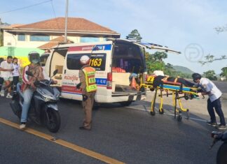 Phuket lidera el número de accidentes y lesiones en carretera en Año Nuevo en seis días