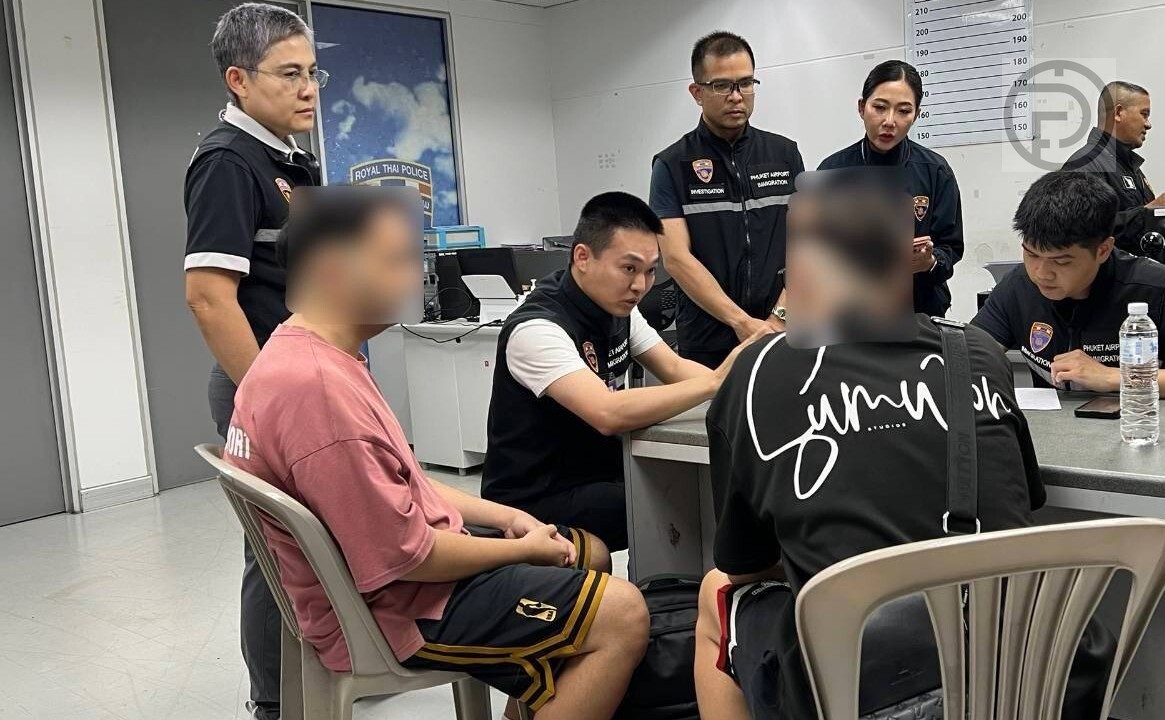 Two Turkish Men Arrested for Forgery and Overstay in Phuket