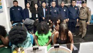 Nine Foreign Women Detained in Bangla Road Prostitution Crackdown