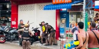 Patong Police Detain Seven French Tourists Over Songkran Disruption – VIDEOS